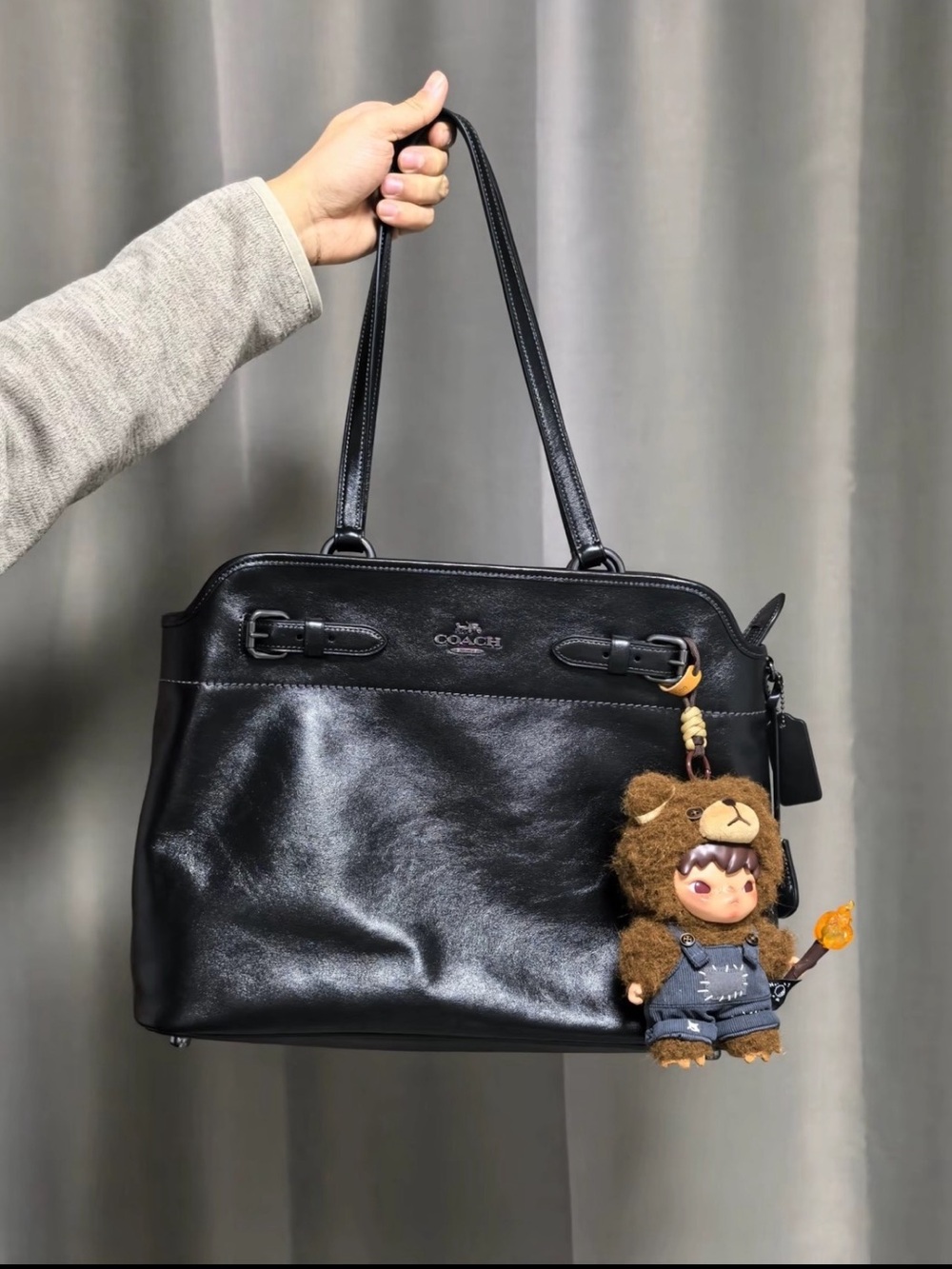 NWT！COACH Easton 40 Tote Bag（CCZ07）Black FAST SHIPPING